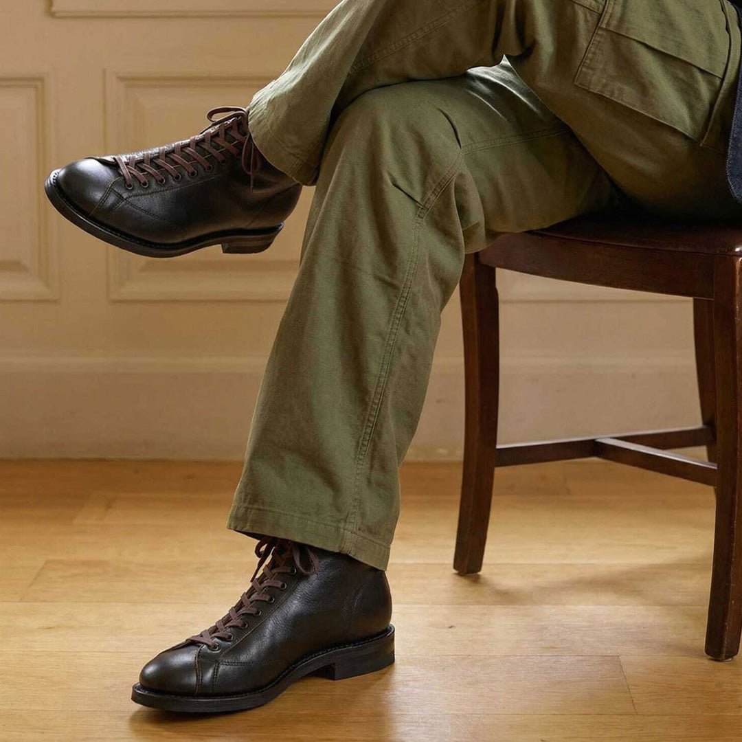 【Brother Bridge × 2nd】Henry（ヘンリー） kangaroo leather boots 【9月28日頃出荷】