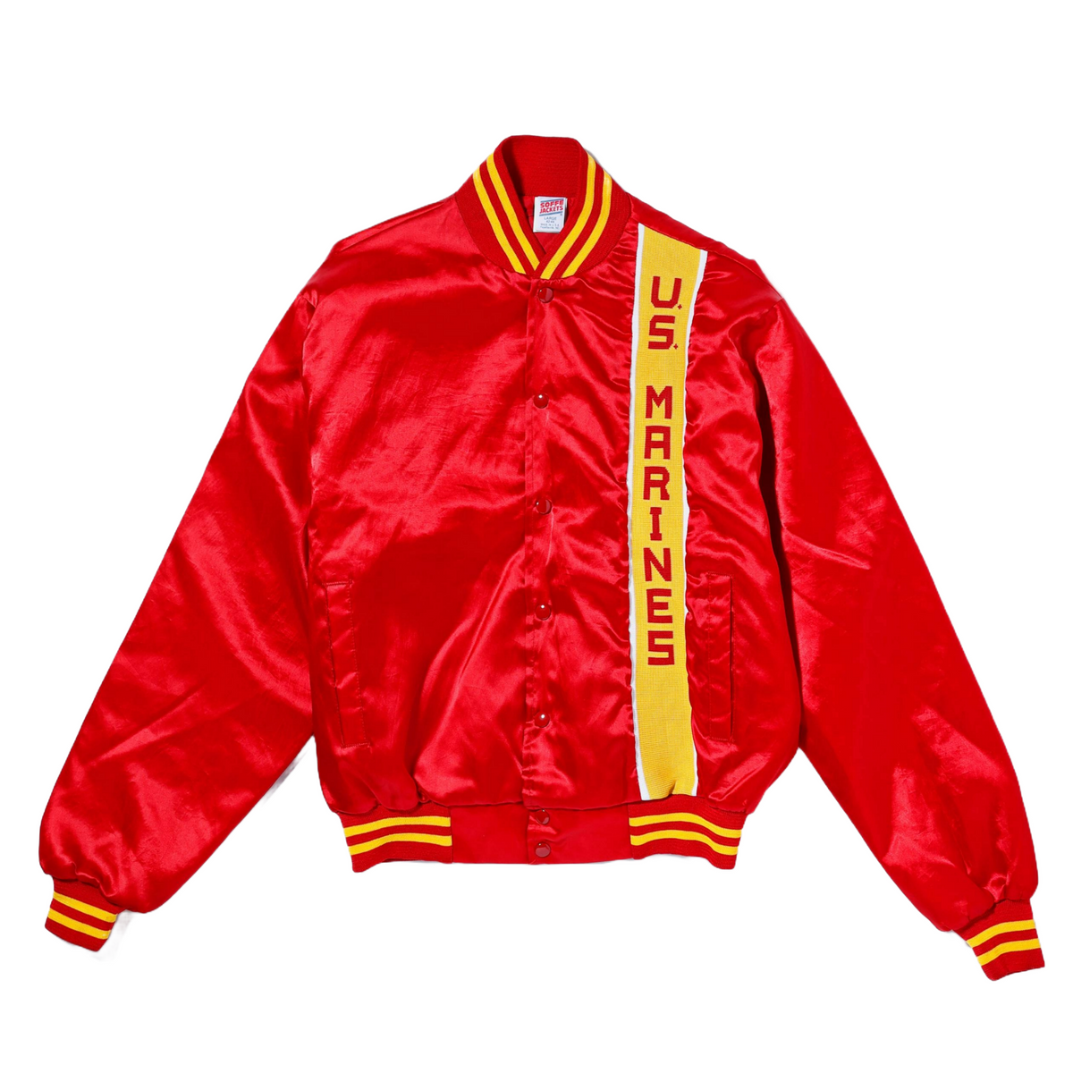 IOLANI 鶴刺繍のサテンボンバージャケット BEG × RED M IOLANI 鶴刺繍 IOLANI 鶴刺繍のサテンボンバージャケット BEG × RED M IOLANI 鶴刺繍