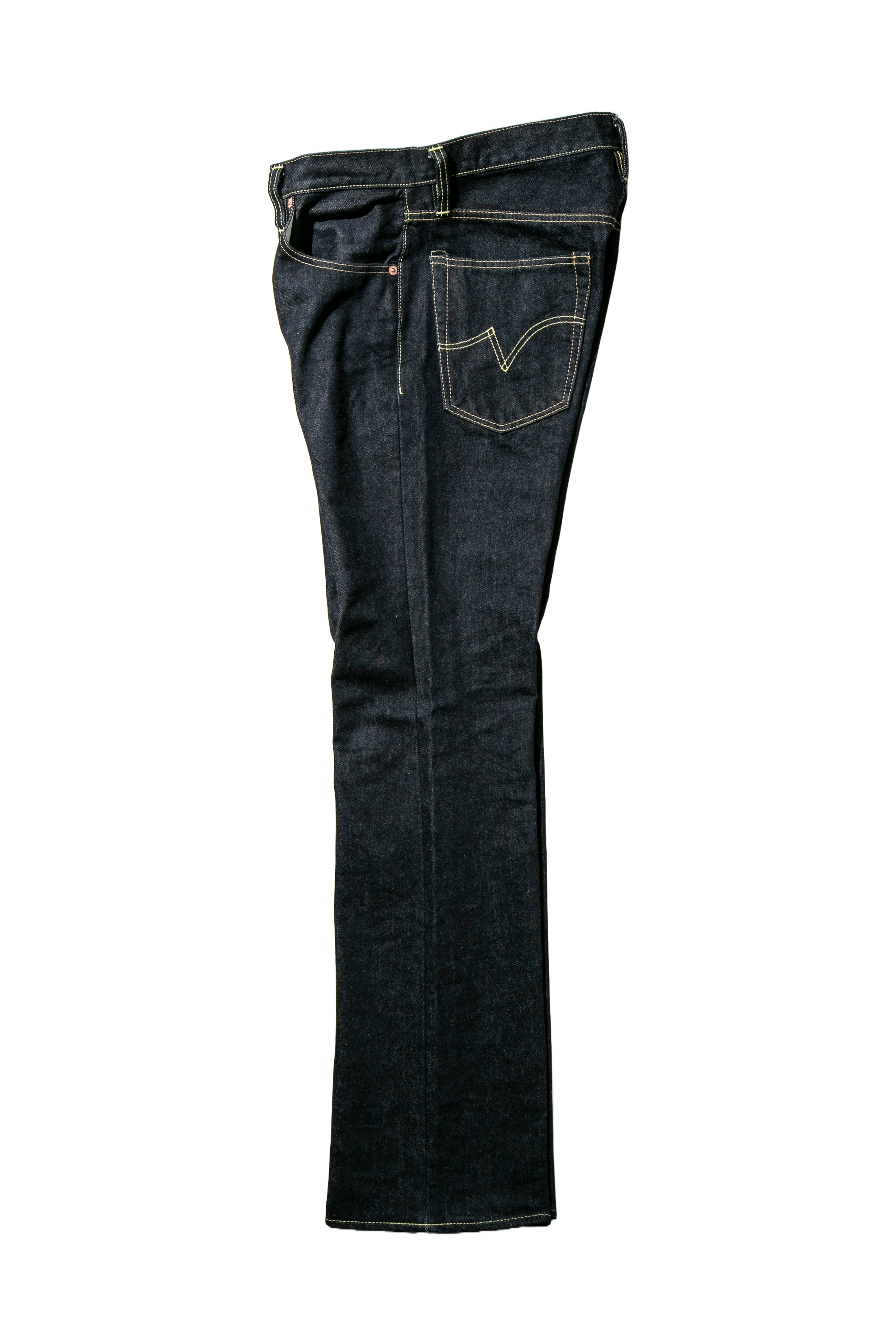 IRON HEART × CLUB HARLEY 14ozセルビッチデニム ブーツカットジーンズ