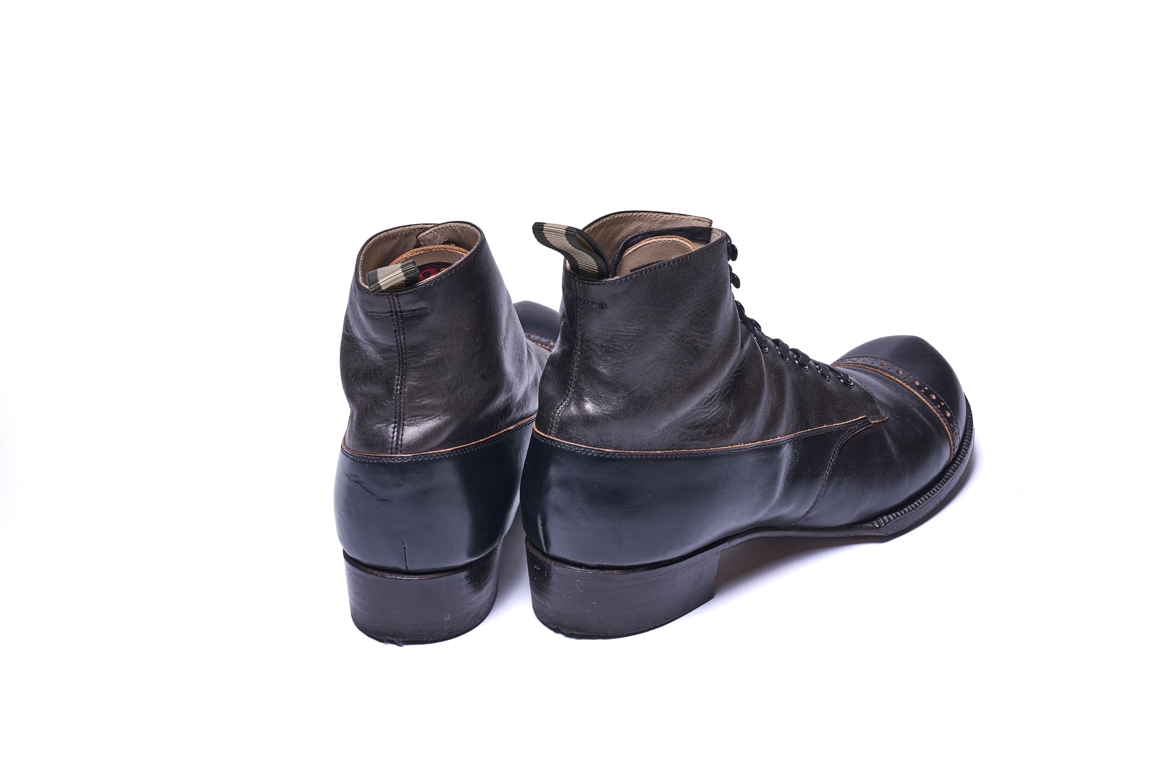 【Lightning30周年企画】The 2 Monkeys × Lightning VAUDEVILLE BOOTS "Black Colts‟