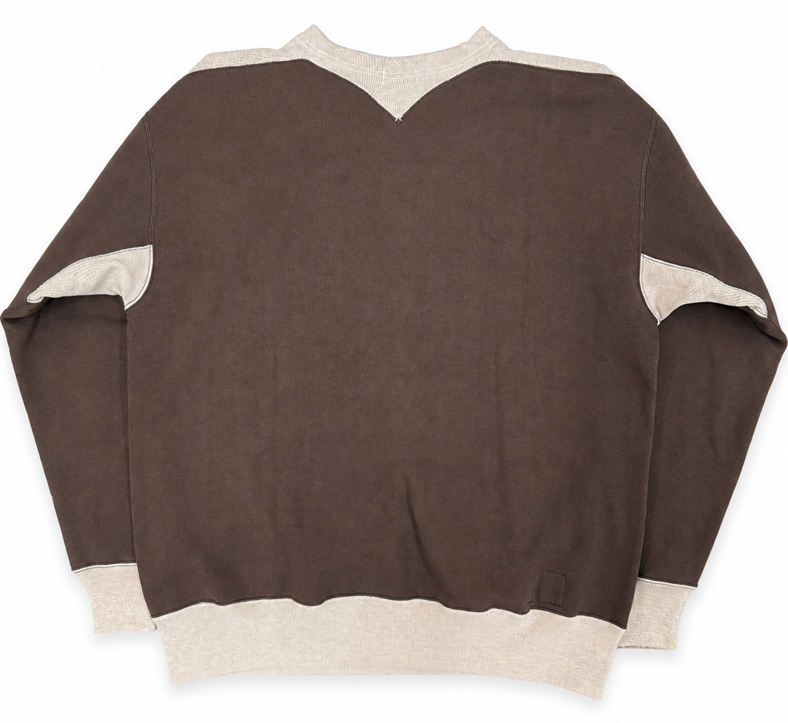 A.G.SPALDING ＆ BROS × 2nd 別注2トーン フットボールスウェットシャツ【12月23日頃出荷】