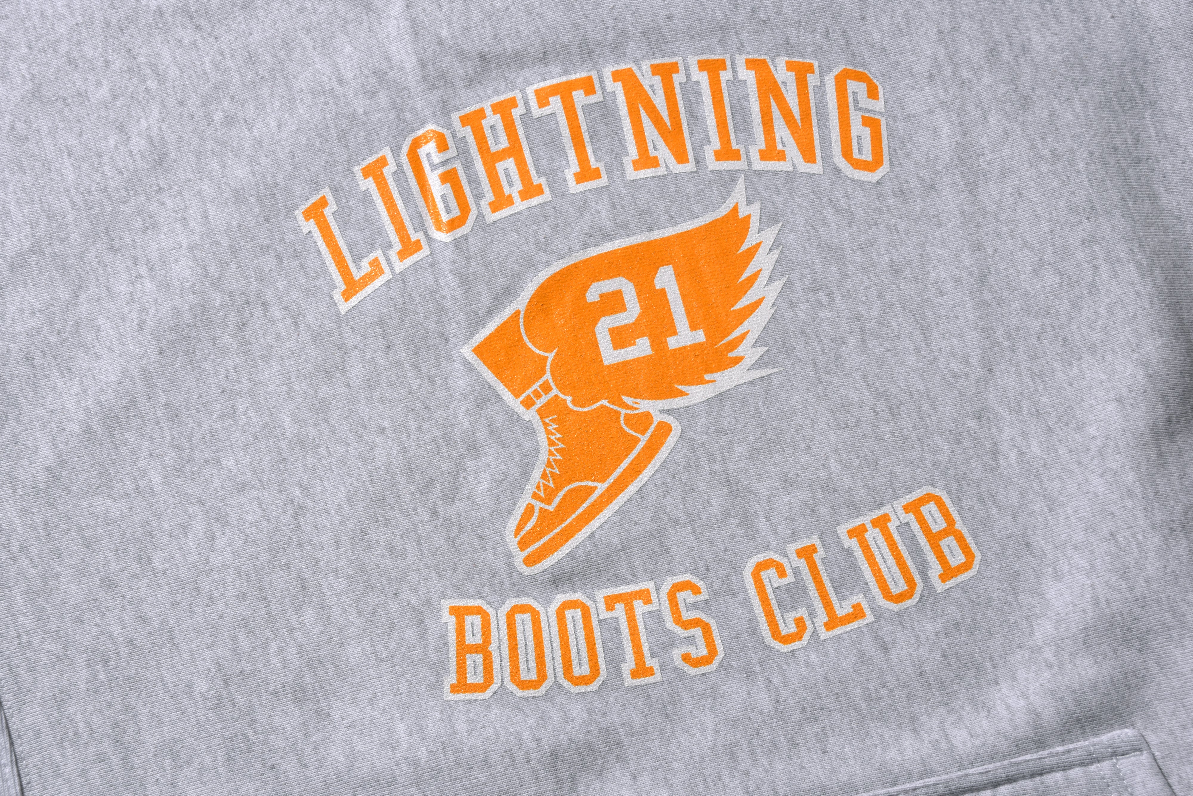 Lightning Boots Clubプリントパーカ