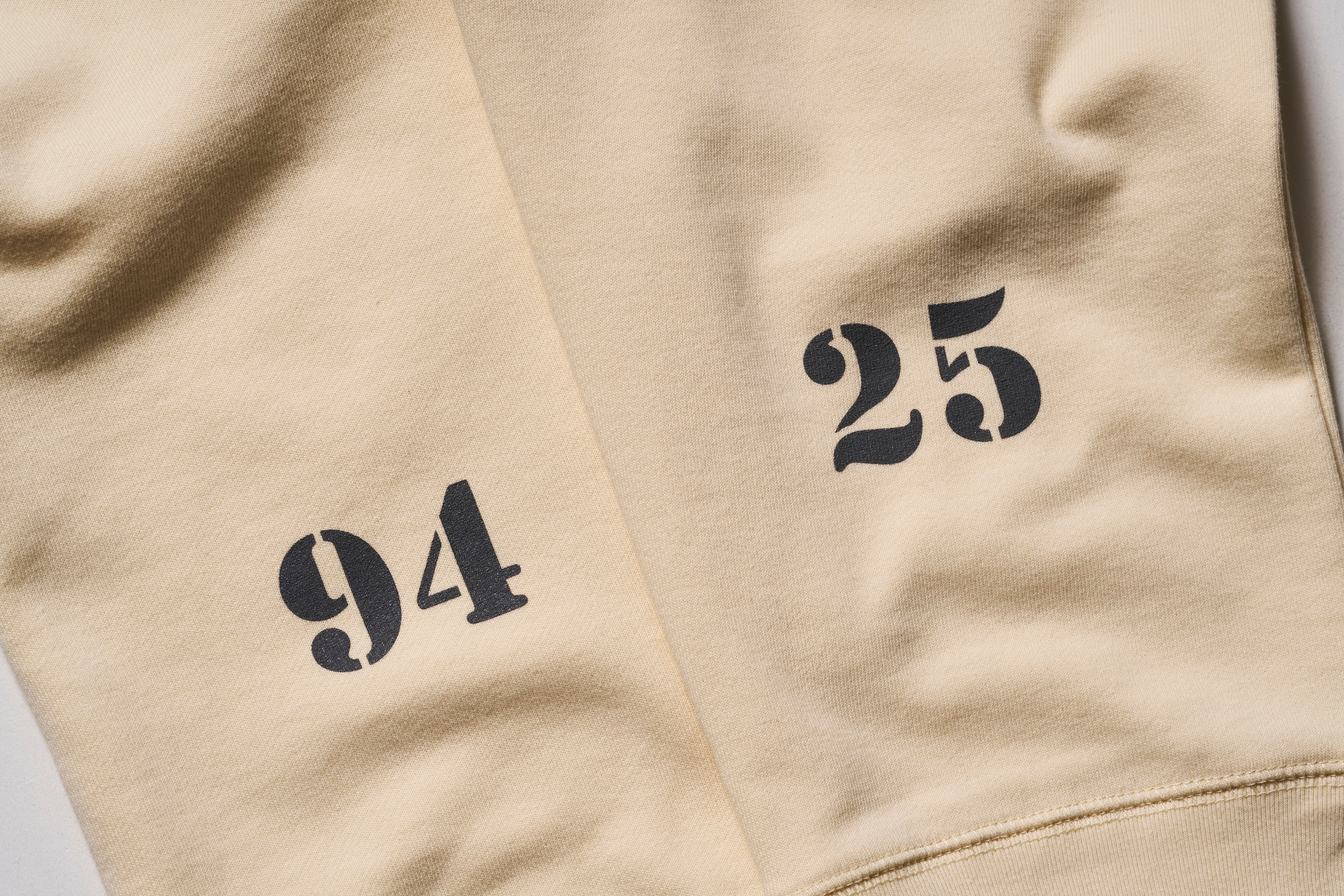 Lightning ミリタリースウェットパンツ　ナチュラル