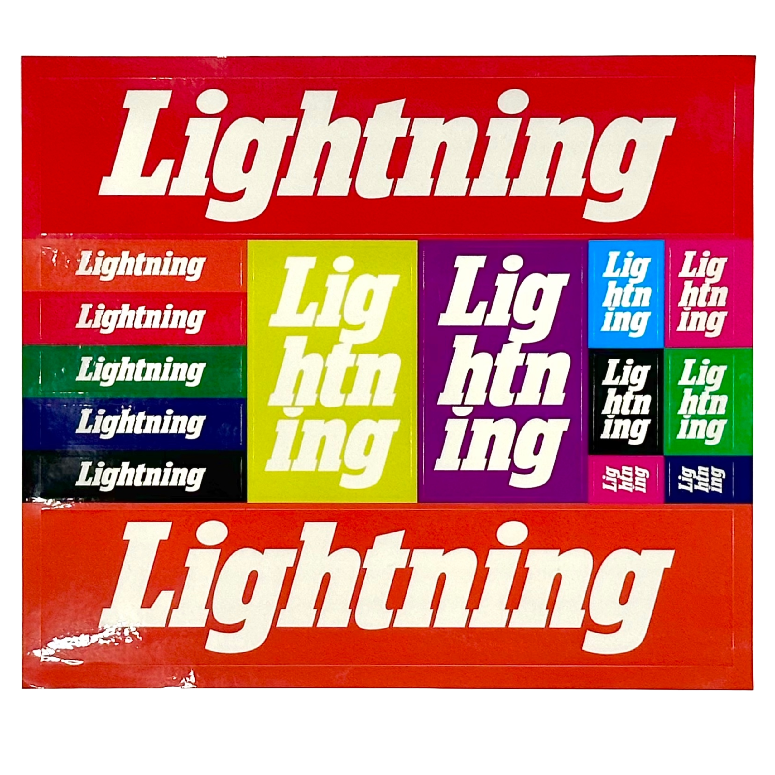 Lightning オリジナルステッカー