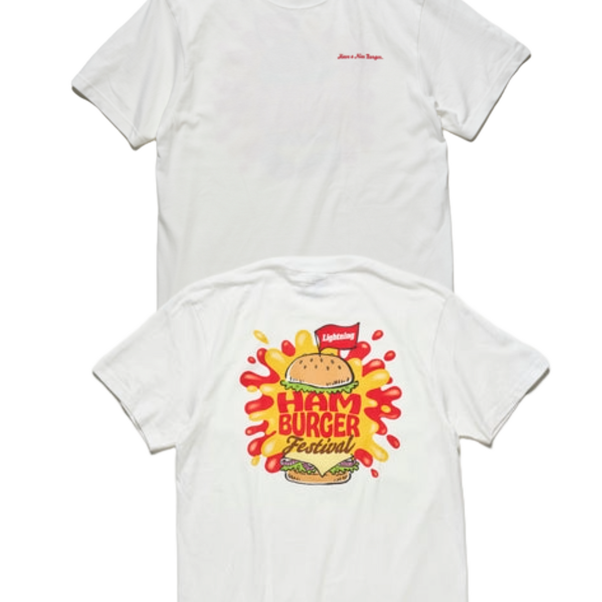 ハンバーガーフェス オリジナルTシャツ “Splatters”