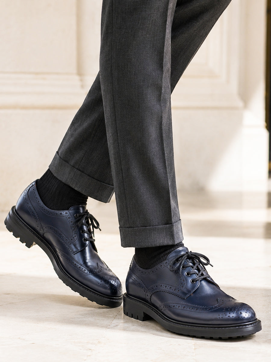 別注【Tricker’s × 2nd】「名品ネイビー」トリッカーズ不朽の名作 BOURTON（バートン） NAVY CALF【2027年1月25日頃出荷】