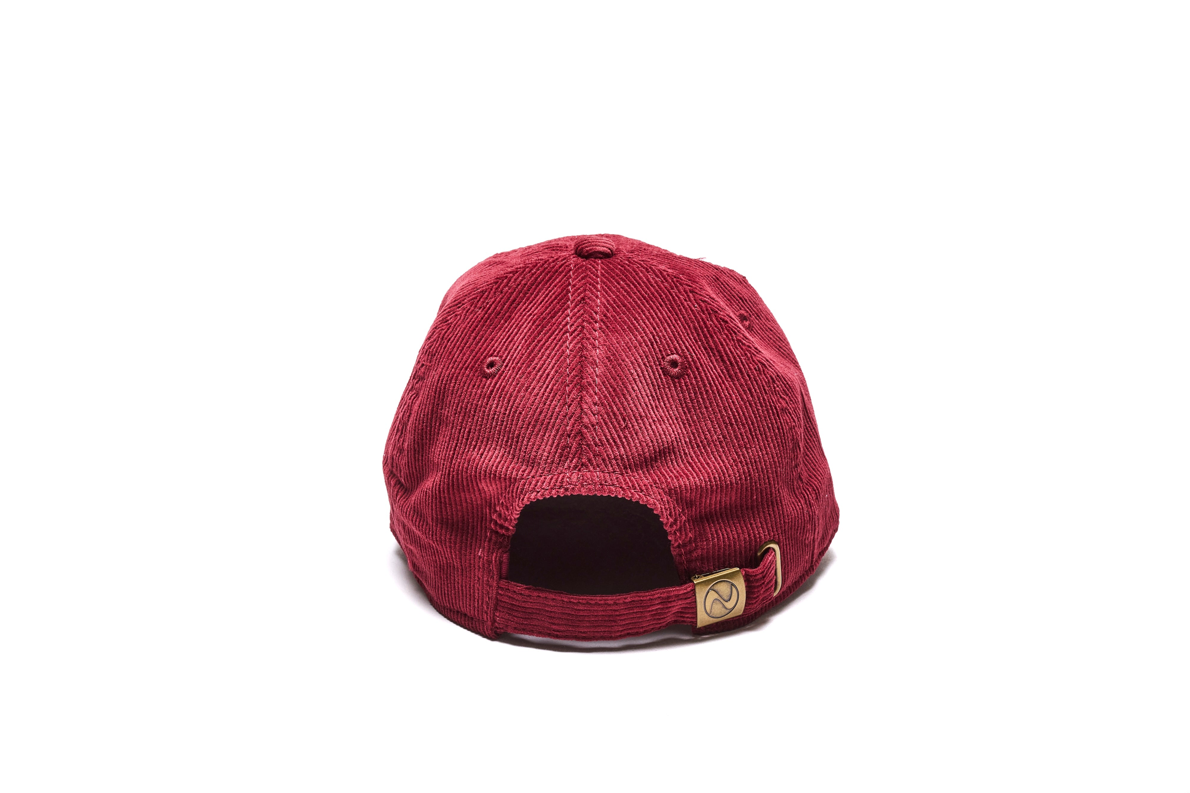 Lightning コーデュロイ ロゴワッペンキャップ バーガンディ