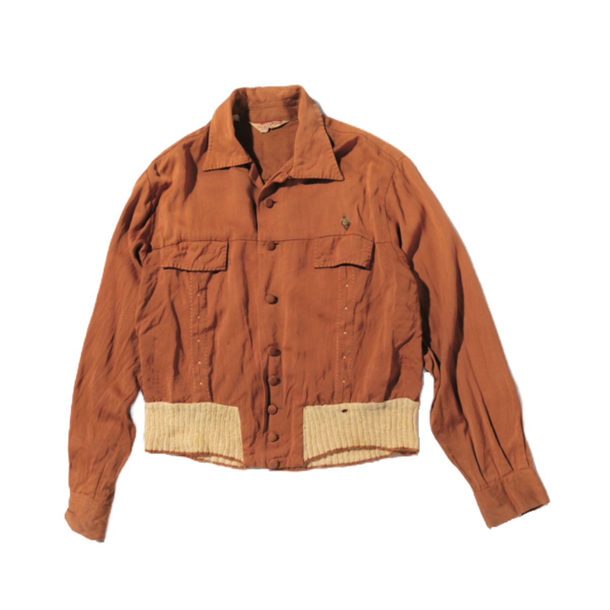 Henry Amber 50s ヴィンテージ 古着 50s Henry Amber California ハンドステッチ 2tone