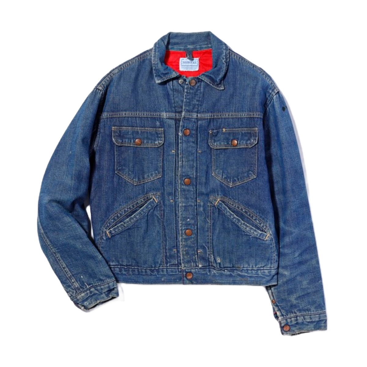 稀少60s Rosbucks denim jacket 60年代デニムジャケット 1960年代 ROEBUCKS デニムジャケット