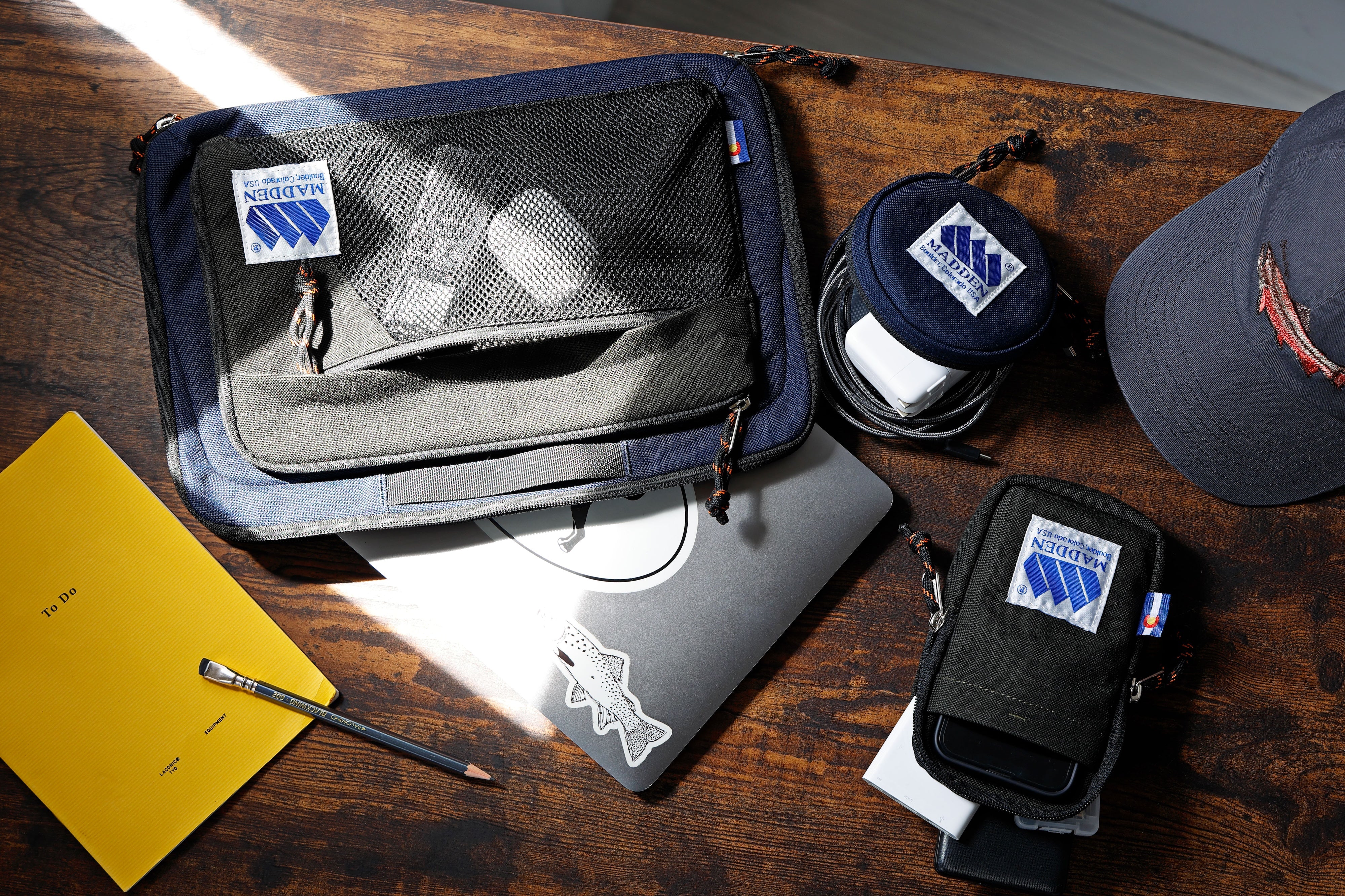MADDEN×2nd バッグイン バッグ [Desk Gear Case]
