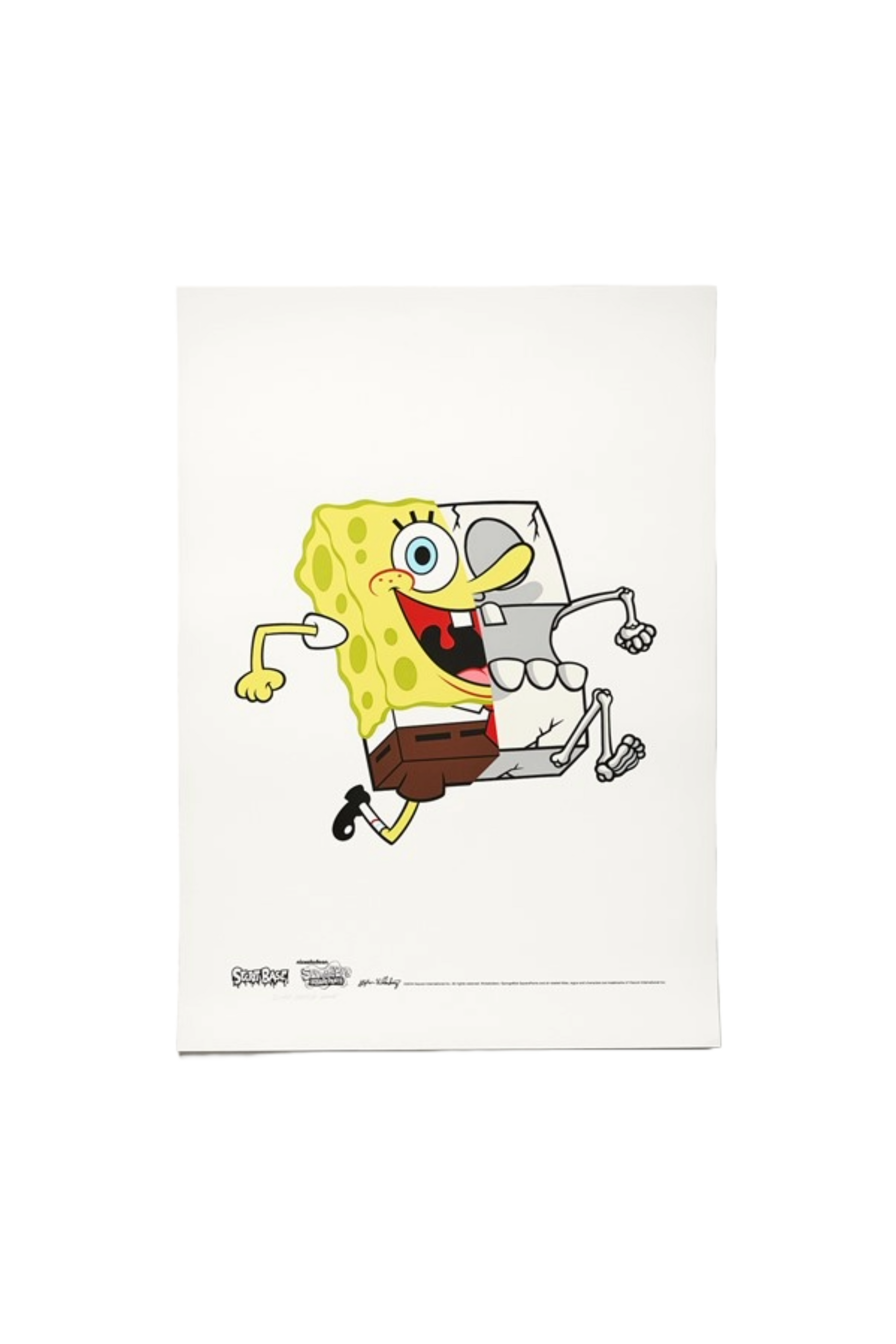 シークレットベース スポンジボブX-RAY A2ポスター シークレットベース スポンジボブX-RAY A2ポスター