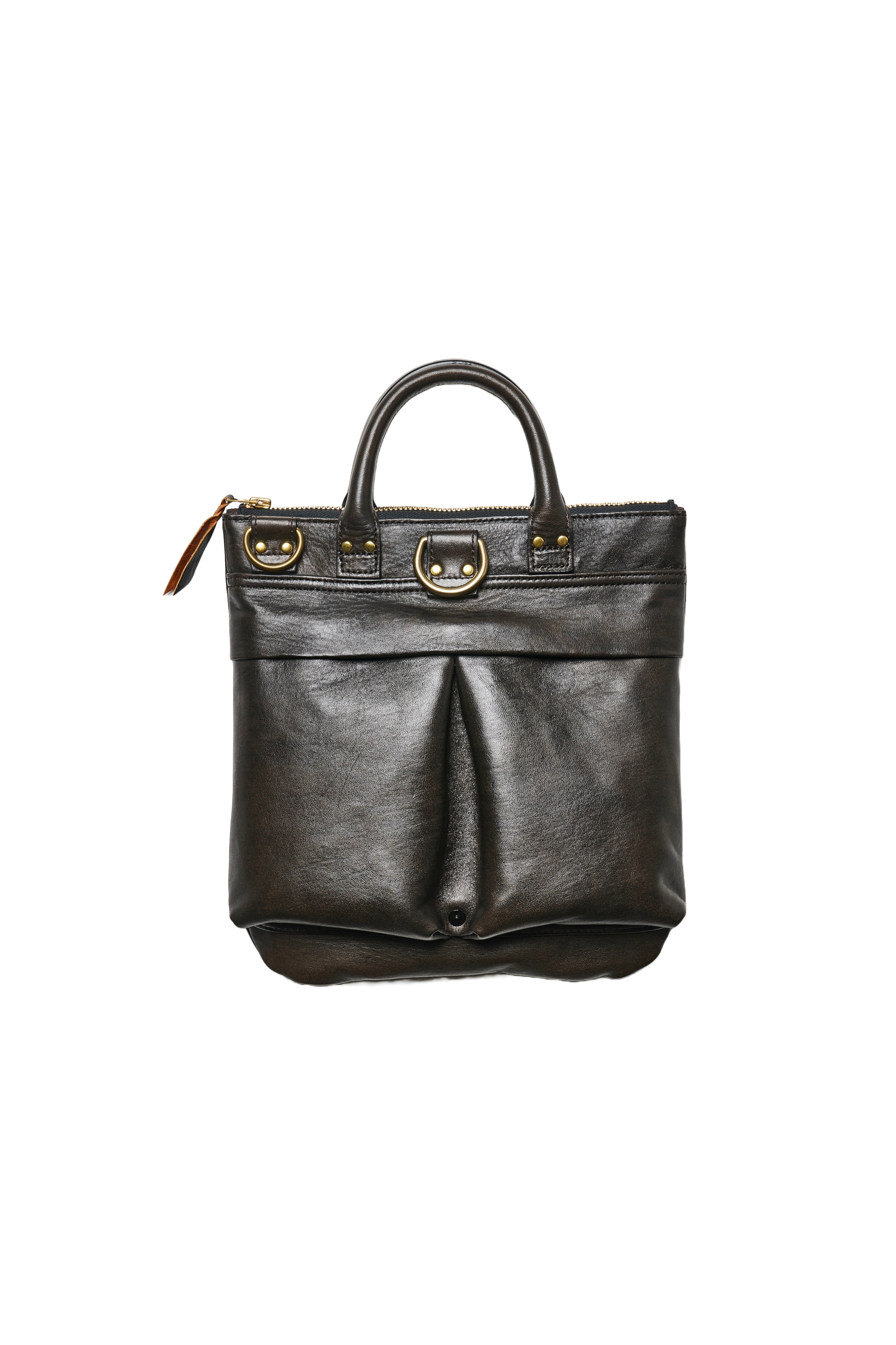 池田工芸 × Lightning 純国産「茶芯」ホースハイド T-Core Leather Lover Minimet Bag