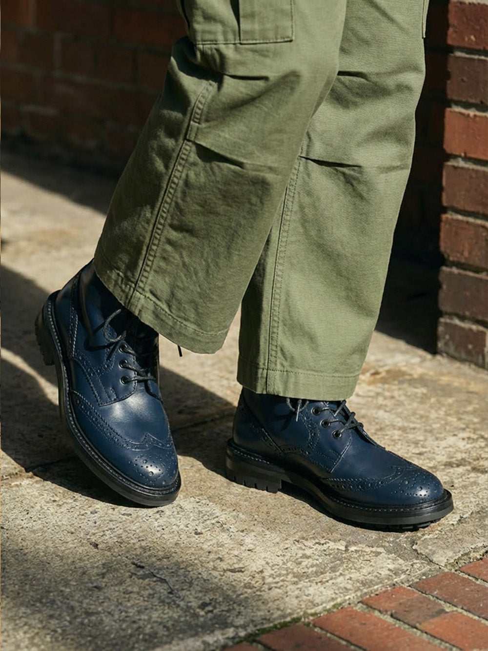【Tricker’s × 2nd】STOW NAVY CALF【11月27日頃出荷】