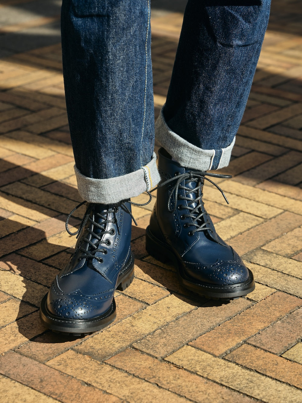 【Tricker’s × 2nd】STOW NAVY CALF【8月20日頃出荷】