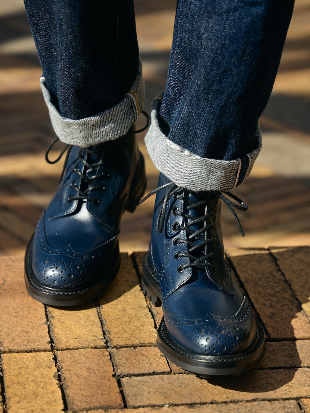 【Tricker’s × 2nd】STOW NAVY CALF【8月20日頃出荷】