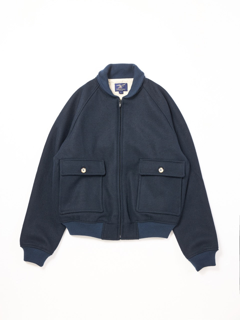 【超希少】kolor 17A/W メルトンウールジャケット ネイビー 超希少】kolor 17A/W メルトンウールジャケット ネイビー - メルカリ
