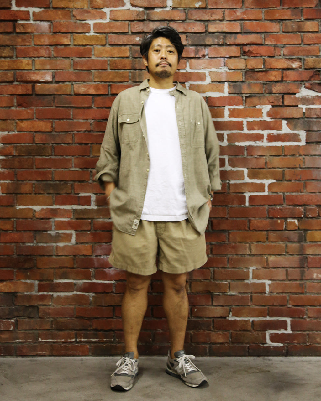 World Workers×2nd ビーチコーデュロイ M-52ショーツ