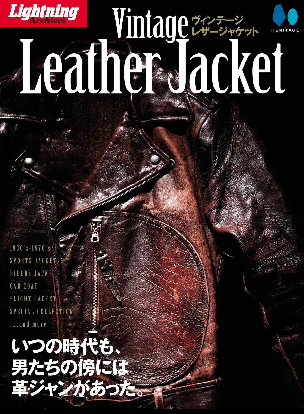 【復刻版】Vintage Leather Jacket