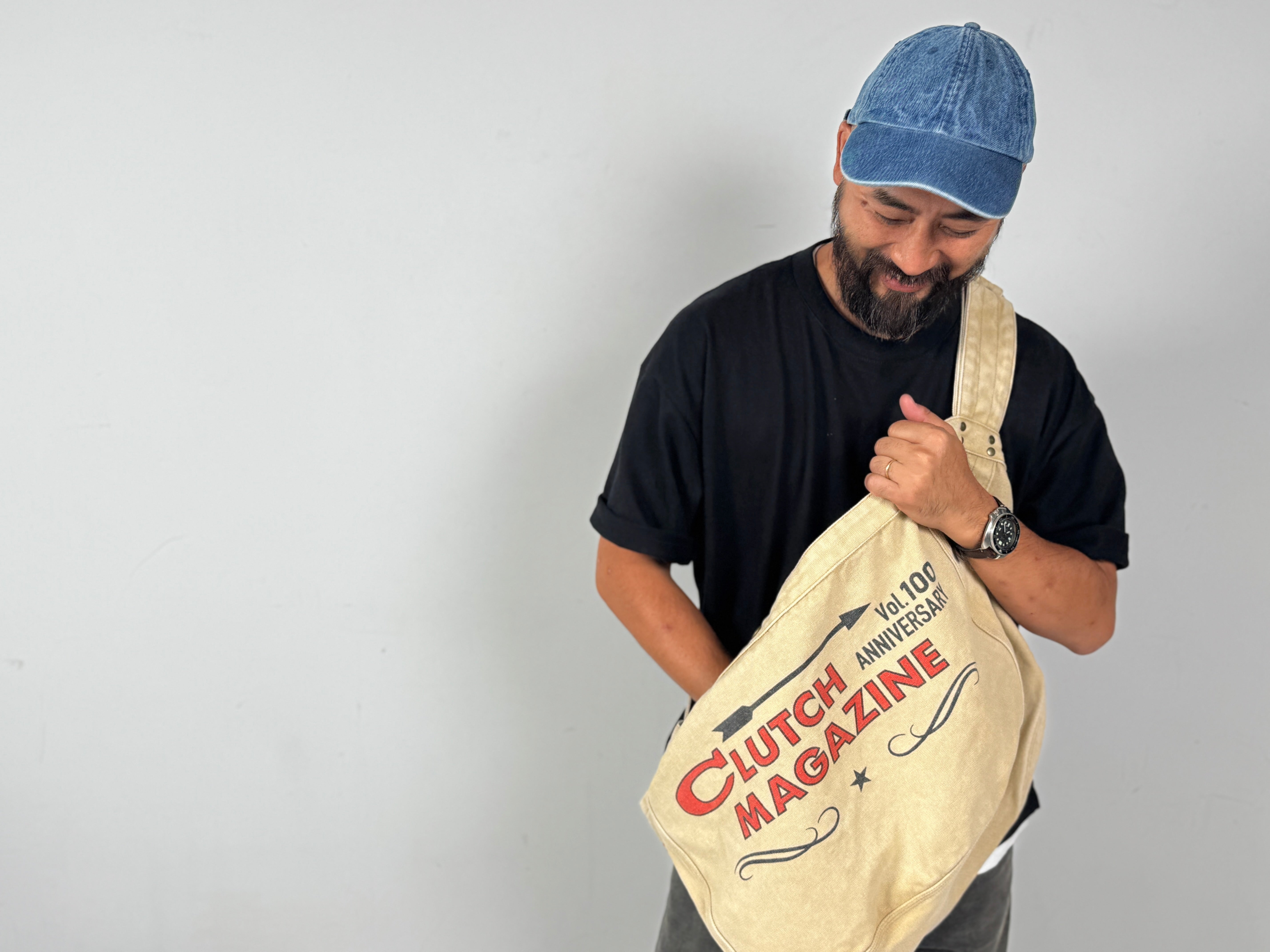 California Sportswear × CLUTCHニュースペーパーバッグ（100th Anniv.）