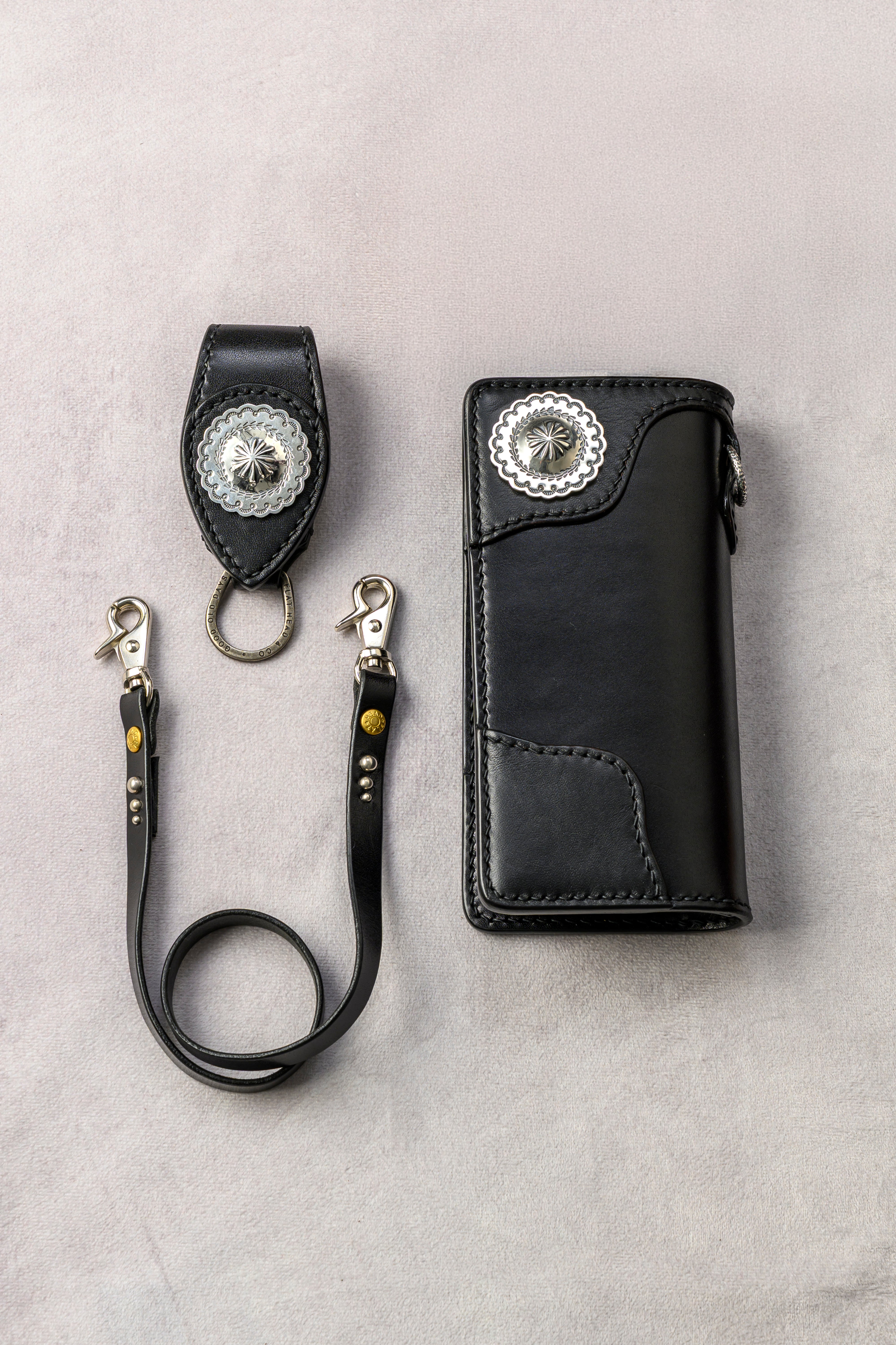 THE FLAT HEAD×CLUB HARLEY　別注ロングウォレット