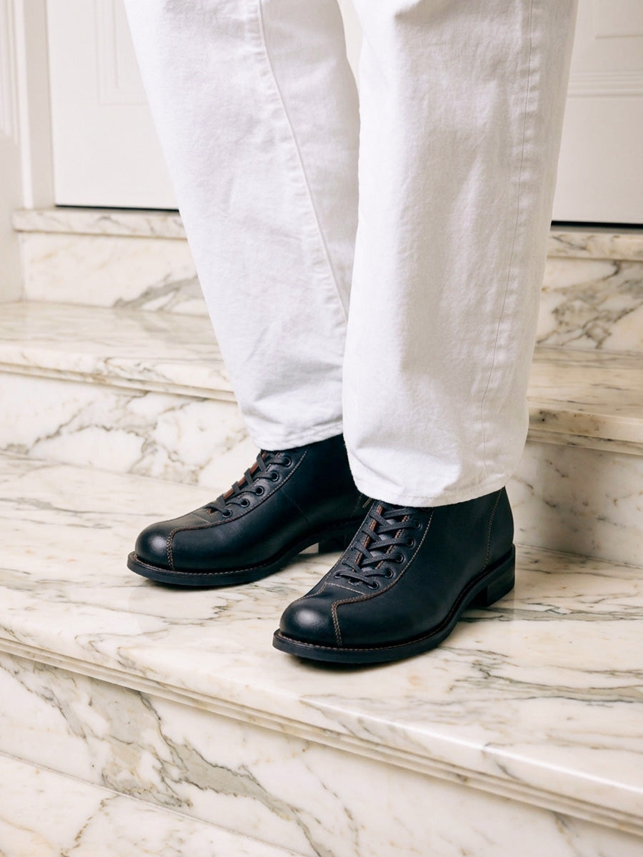 別注【Lightning × The 2 Monkeys】RANDONNÈE（ランドネ） 茶芯 leather boots 【5月17日頃出荷】