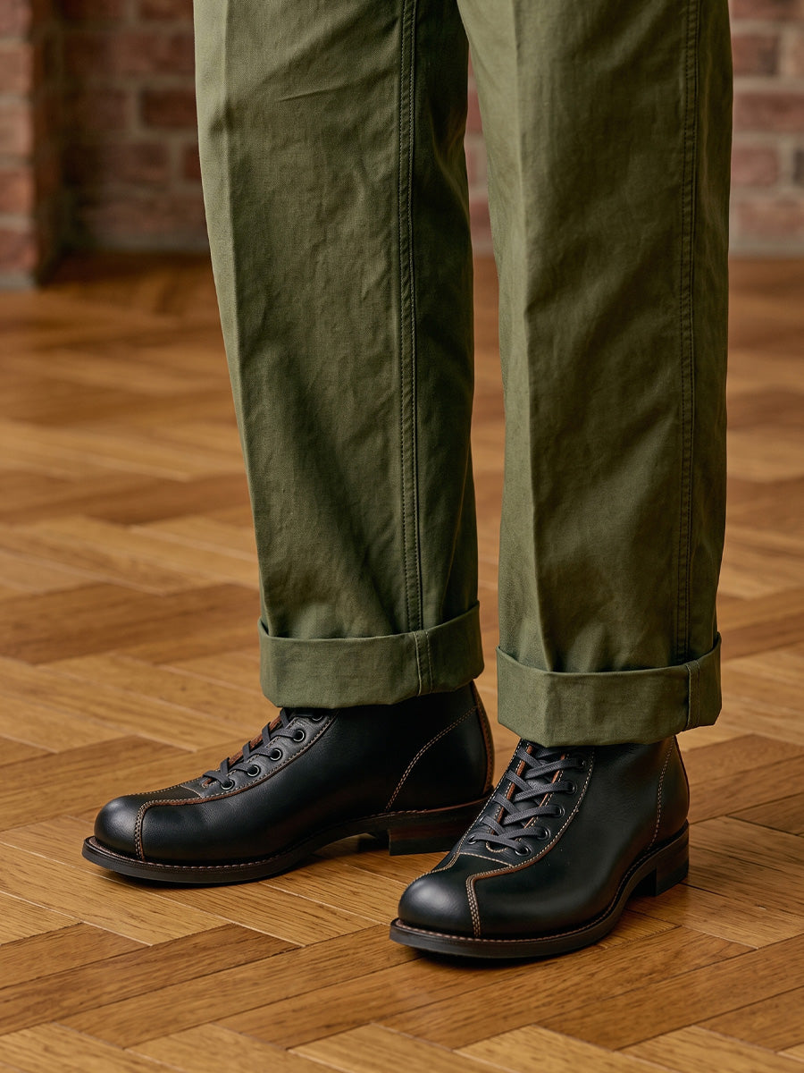 別注【Lightning × The 2 Monkeys】RANDONNÈE（ランドネ） 茶芯 leather boots 【5月17日頃出荷】