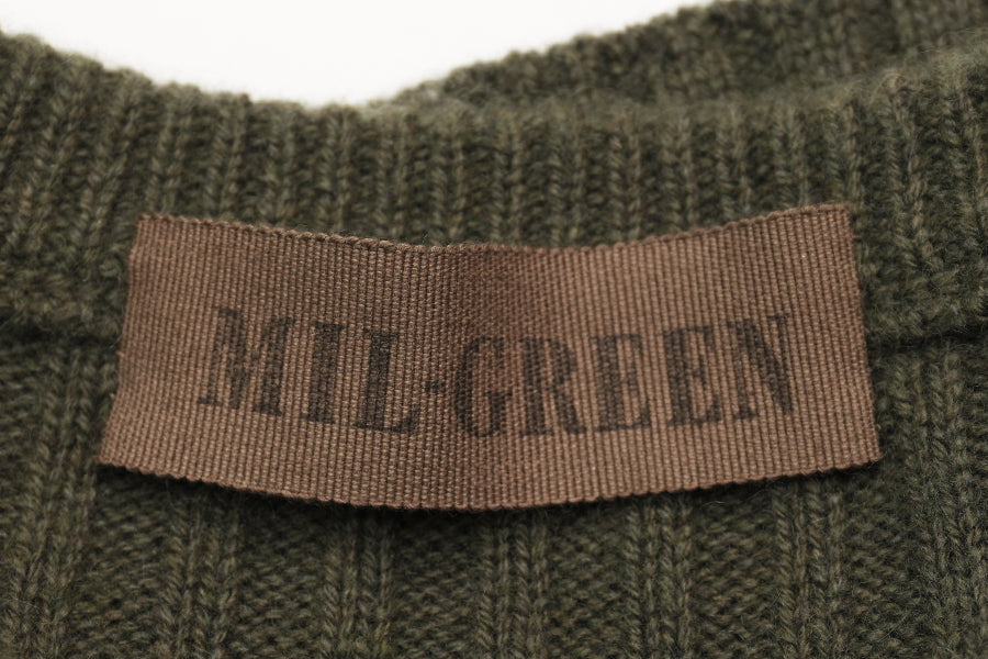 【抽選販売】MIL-GREEN コマンドセーター【12月17日頃出荷】