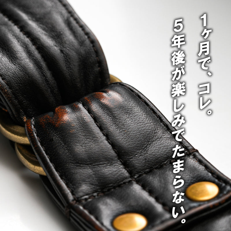 池田工芸 × Lightning 純国産「茶芯」ホースハイド バディバッグ【公式オンライン限定】【8月24日頃出荷】