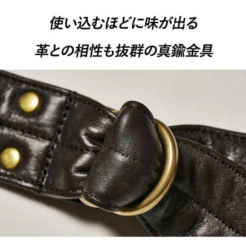 池田工芸 × Lightning 純国産「茶芯」ホースハイド バディバッグ【公式オンライン限定】【8月24日頃出荷】