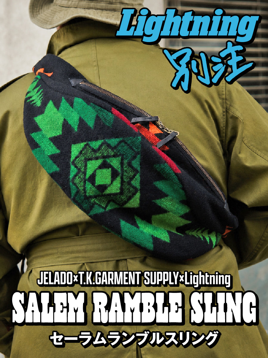 JELADO×T.K.GARMENT SUPPLY×Lightning SALEM RAMBLE SLING【2月22日頃出荷】