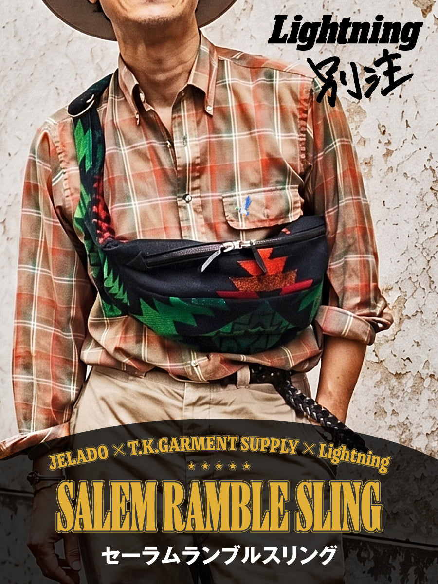 JELADO×T.K.GARMENT SUPPLY×Lightning SALEM RAMBLE SLING【2月22日頃出荷】