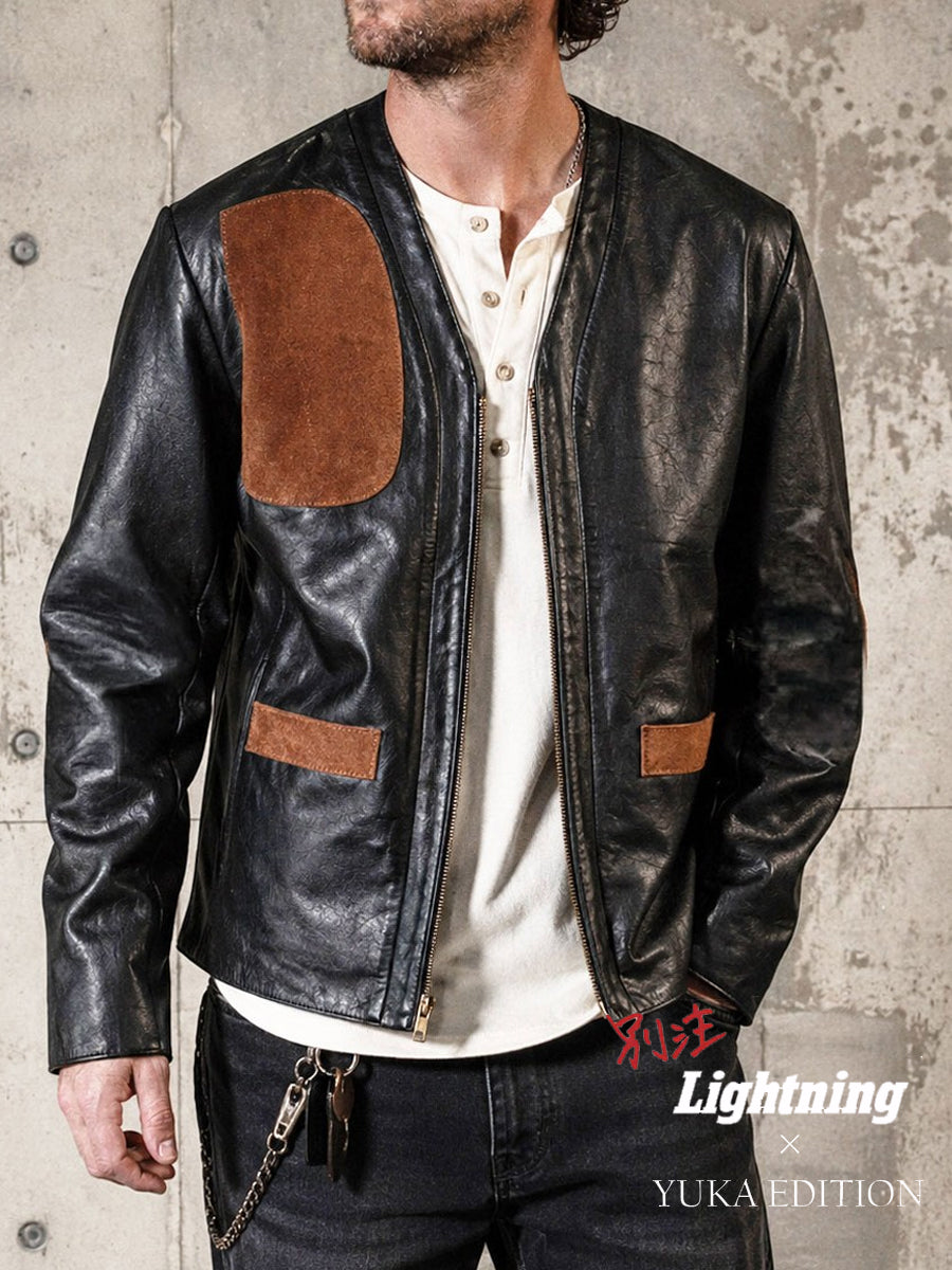 茶芯シューティングカーディガン（Lightning×YUKA EDITION）【9月7日頃出荷】