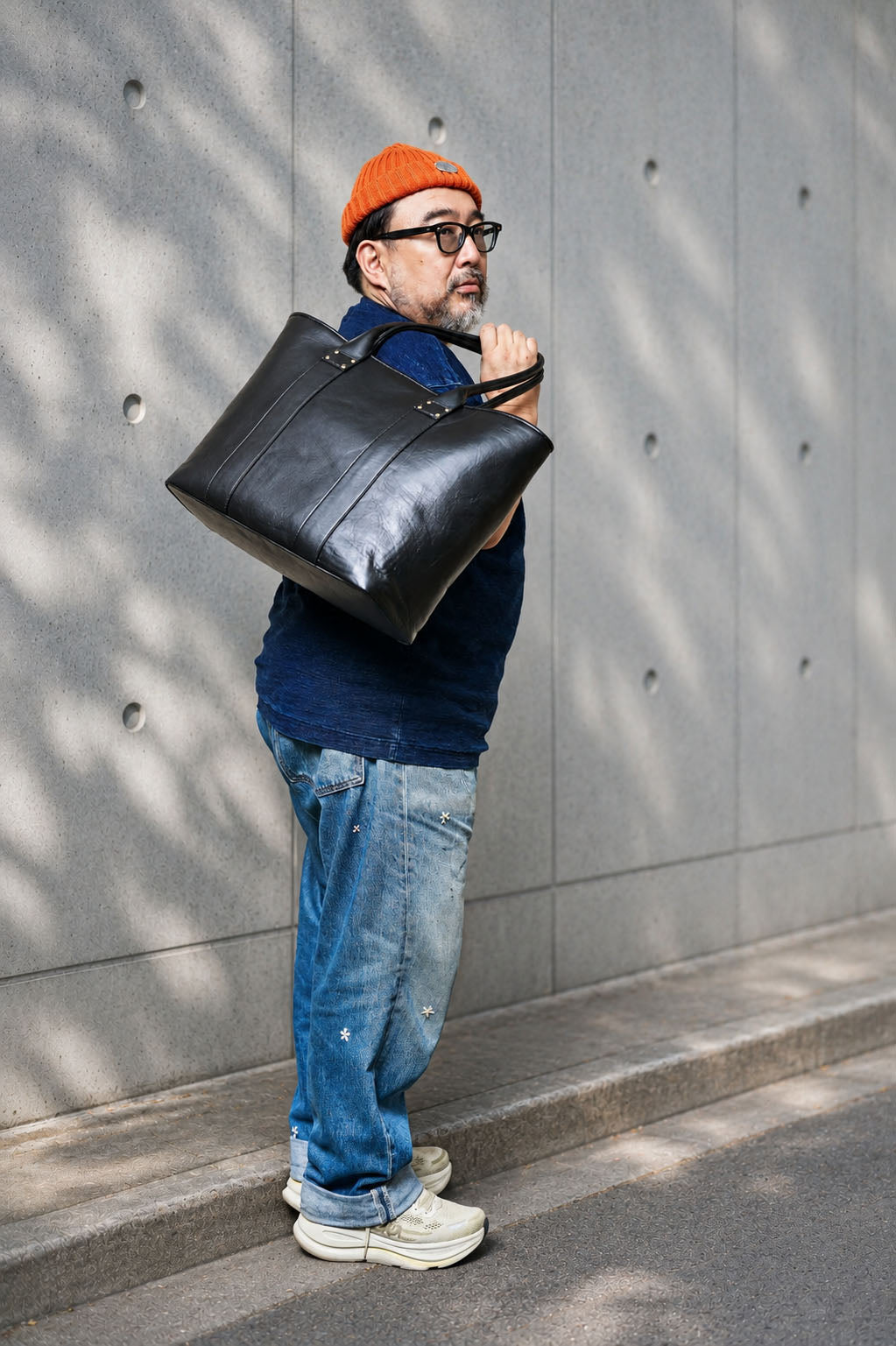 池田工芸 × Lightning T-core Leather Lover Tote Bag 茶芯ホースハイドビッグトート【12月10日頃出荷】