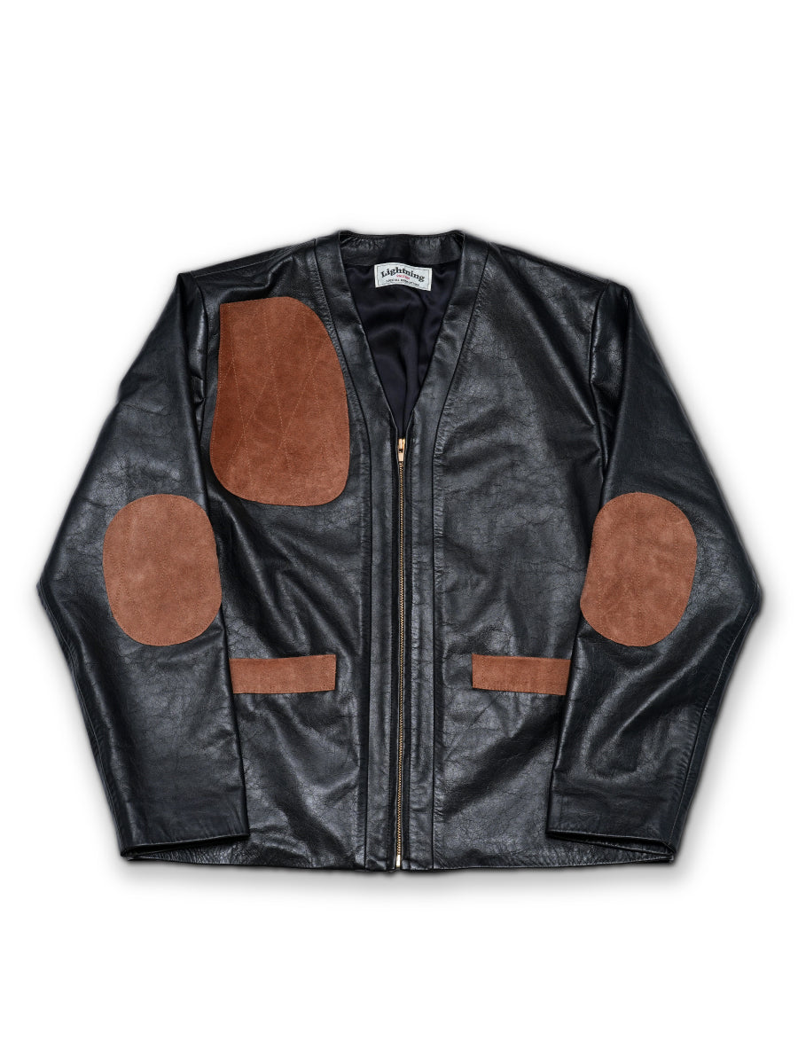 茶芯シューティングカーディガン（Lightning×YUKA EDITION）【9月3日頃出荷】