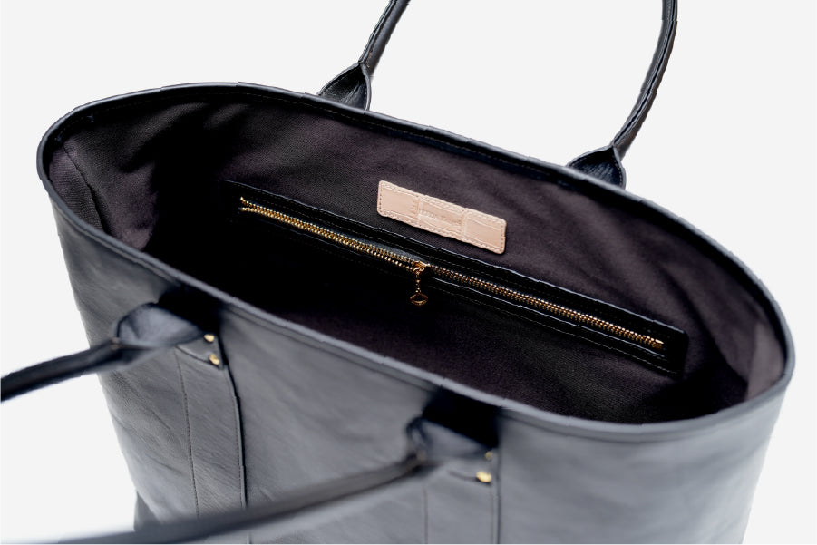 池田工芸 × Lightning T-core Leather Lover Tote Bag 茶芯ホース