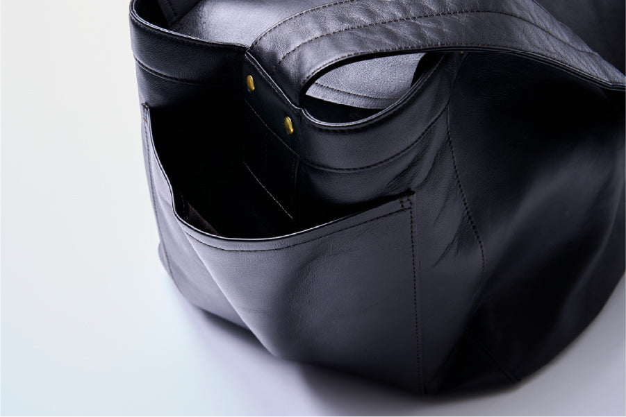 池田工芸 × Lightning T-core Leather Lover Bag 茶芯ニュースペーパーバッグ【10月19日頃出荷】