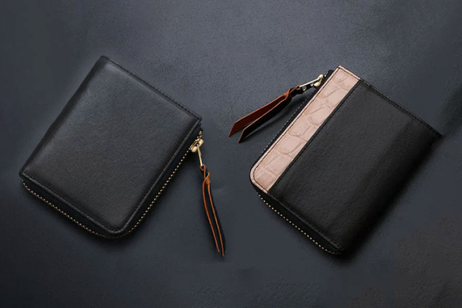 池田工芸 × Lightning 純国産「茶芯」ホースハイド×「ヌメ」クロコダイル L字ファスナー財布　T-Core Leather Lover wallet【公式オンライン限定】【10月9日頃出荷】