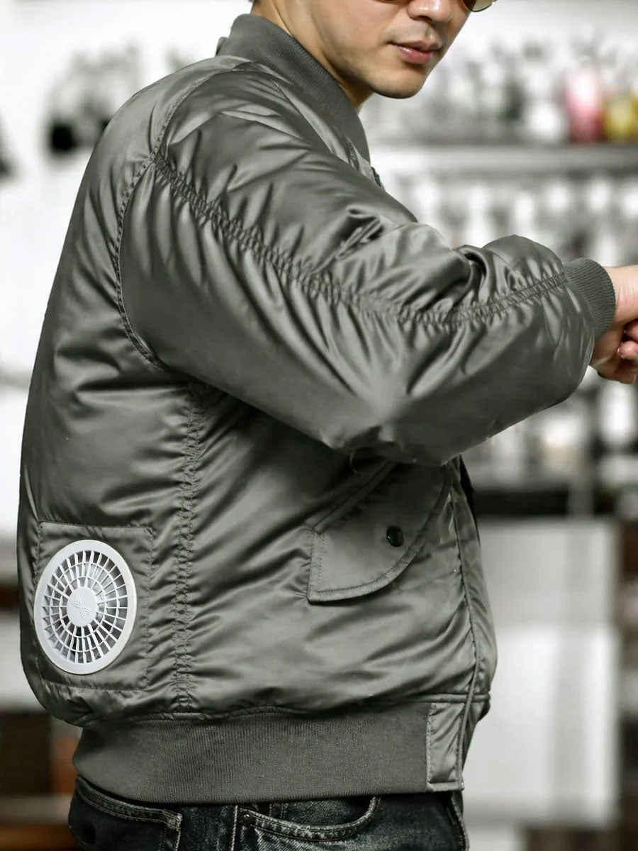MA-1×空調服(R)】ファン付きMA-1(MA-FAN)（Lightning×YUKA EDITION