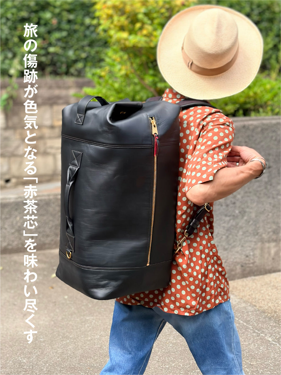 池田工芸 × Lightning 赤茶芯ダッフルリュック【1月26日頃出荷】