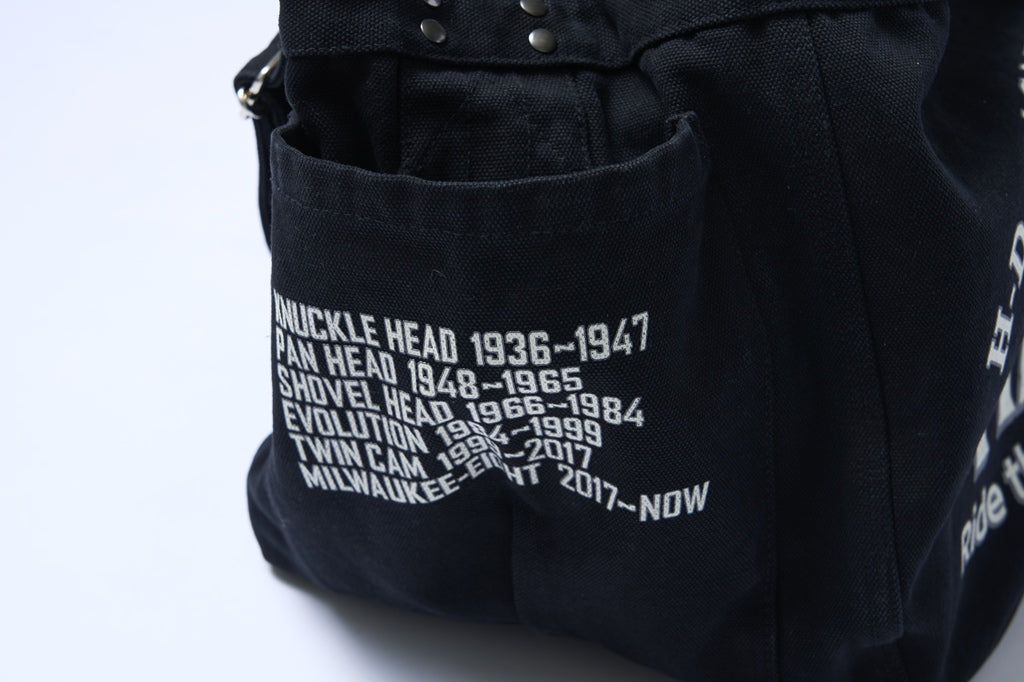 California Sportswear × CLUB HARLEY ニュースペーパーバッグ（ENGINE）