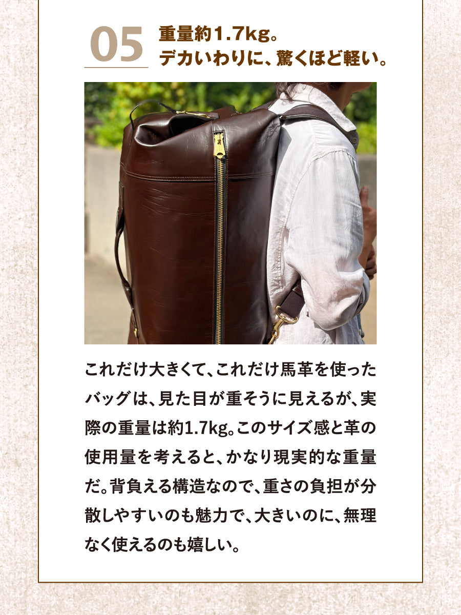 池田工芸 × Lightning 茶の茶芯ダッフルリュック【2027年2月4日頃出荷】