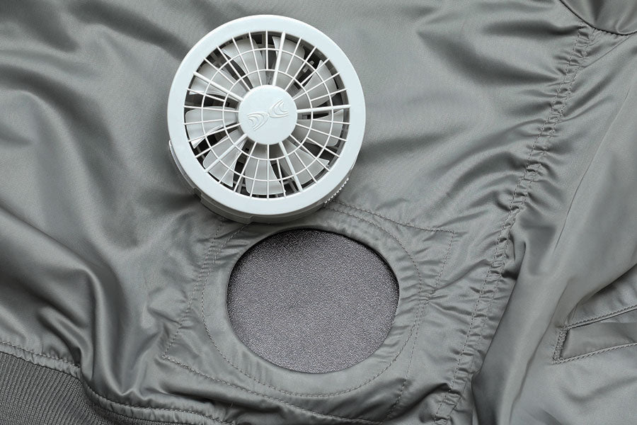 【MA-1×空調服(R)】ファン付きMA-1(MA-FAN)（Lightning×YUKA EDITION）【8月7日頃出荷】