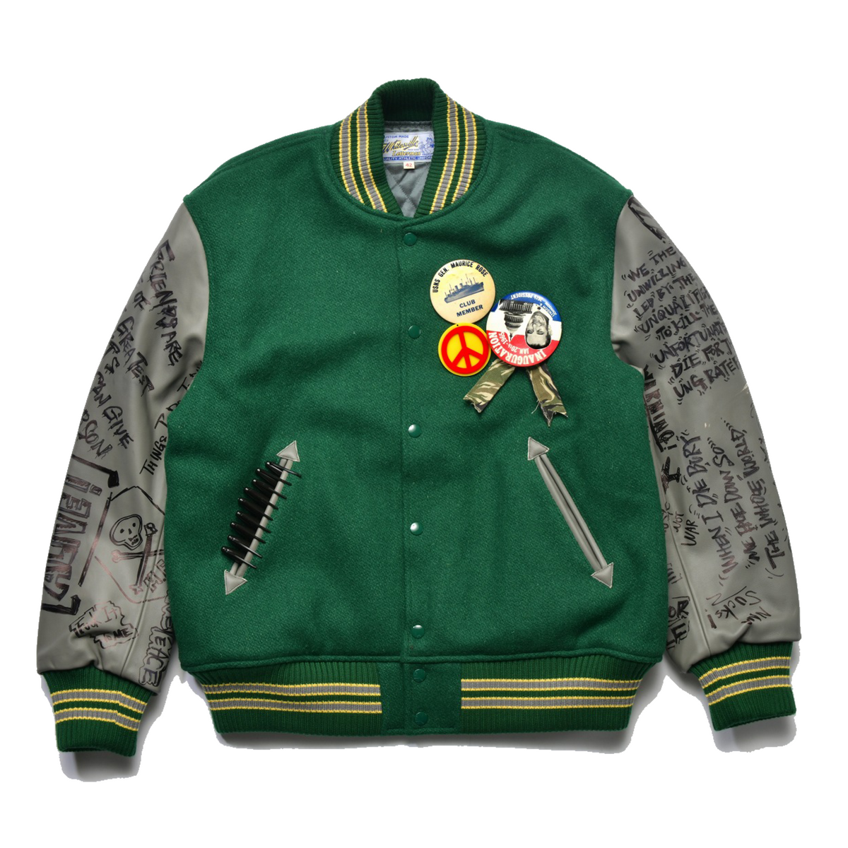 WHITESVILLE ウールメルトン アワードJKT（custom by ADちゃん）