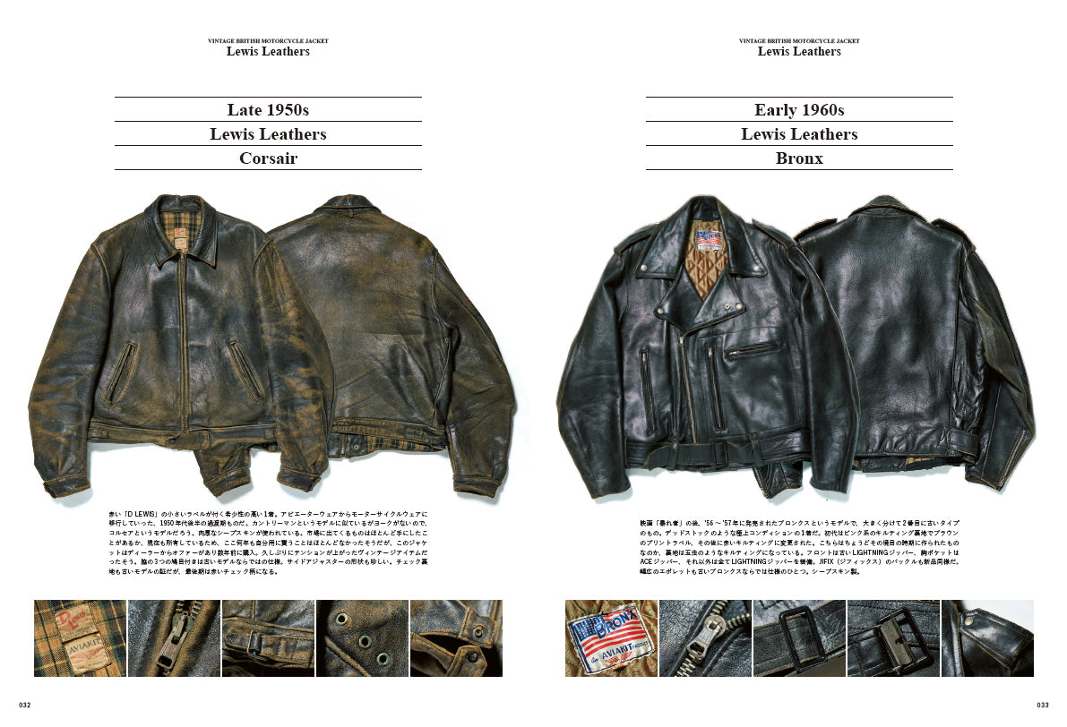 MOTORCYCLE JACKETS　2冊セット