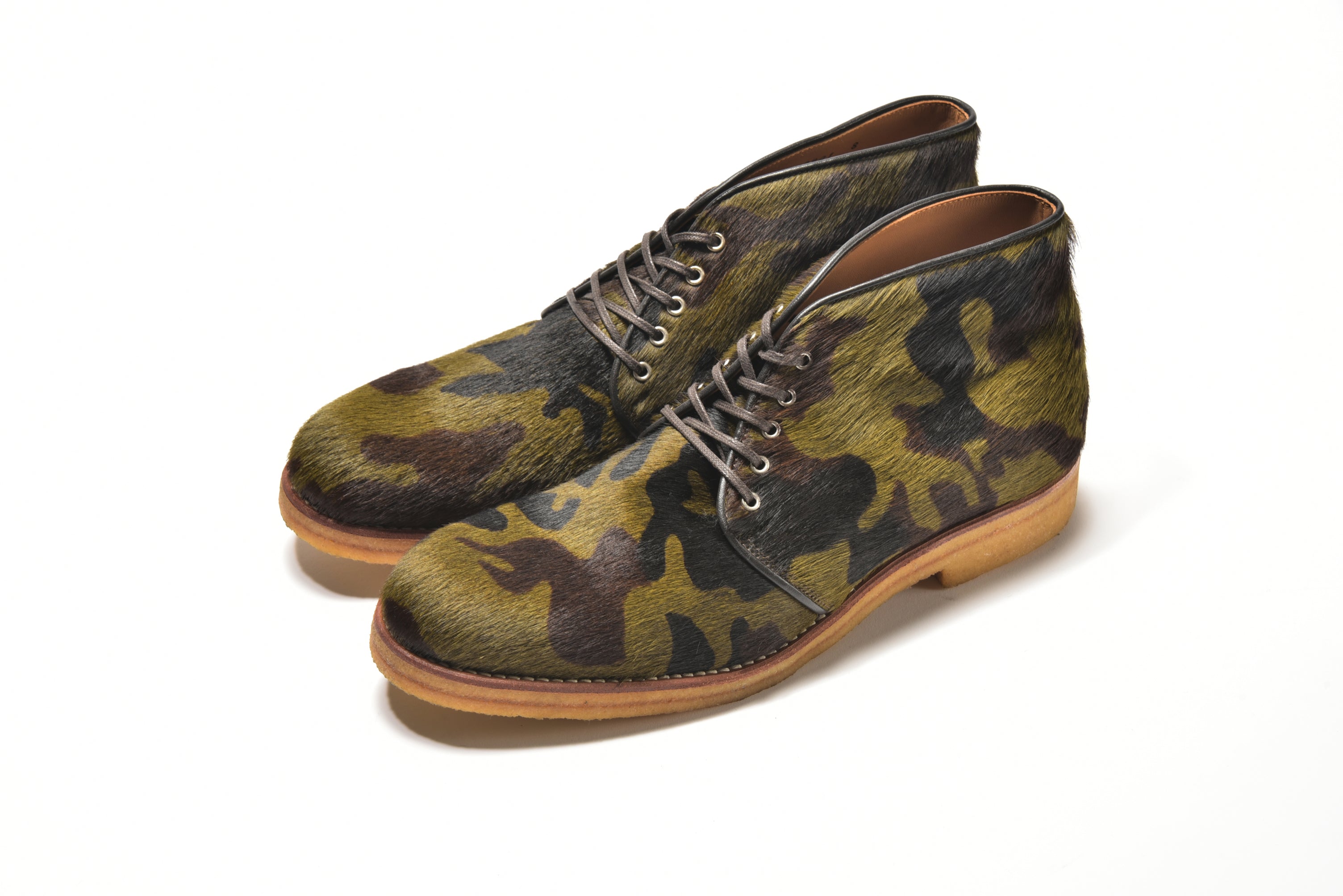 JELADO × RFW Sunny side Chukka boots [Camouflage]