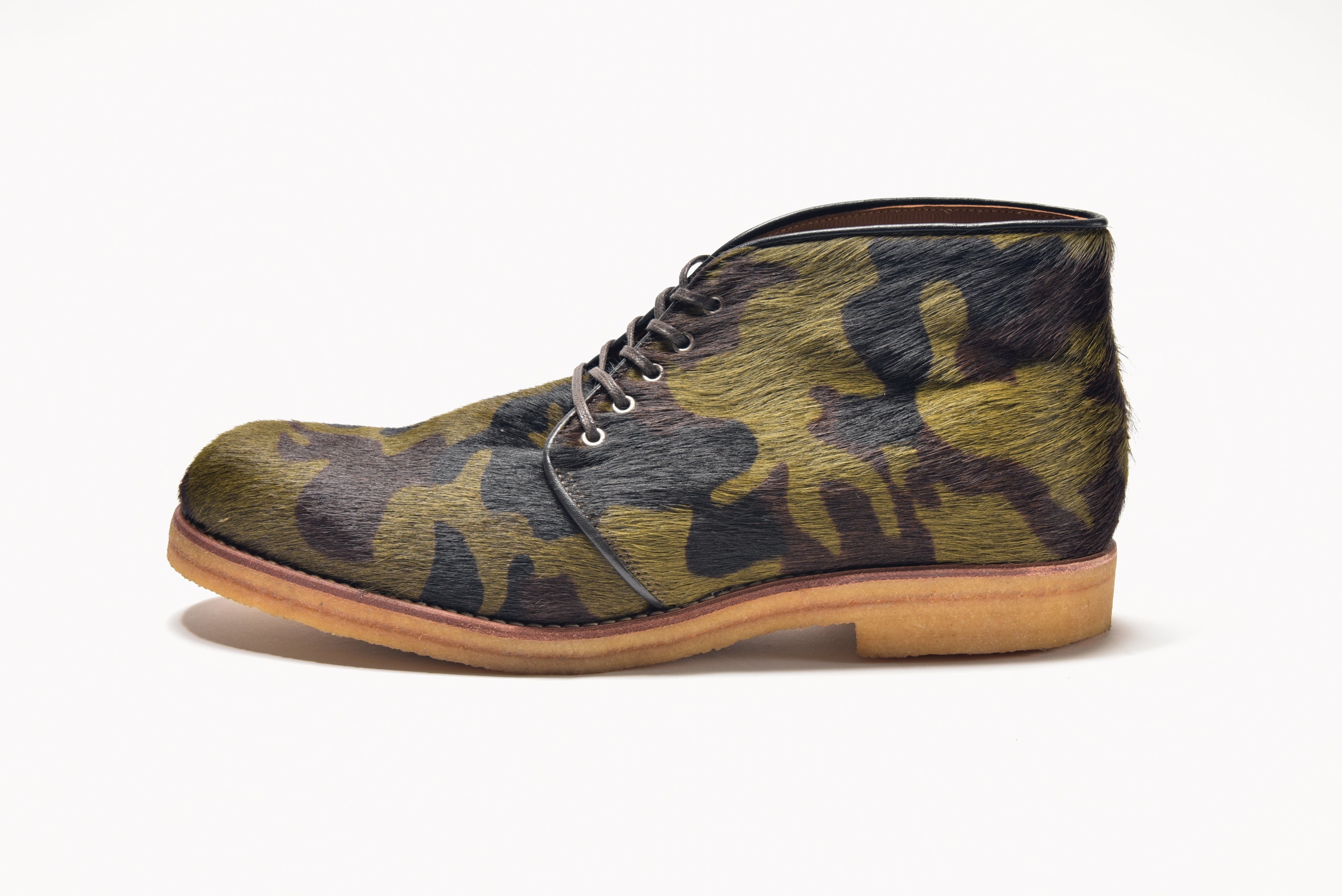 JELADO × RFW Sunny side Chukka boots [Camouflage]