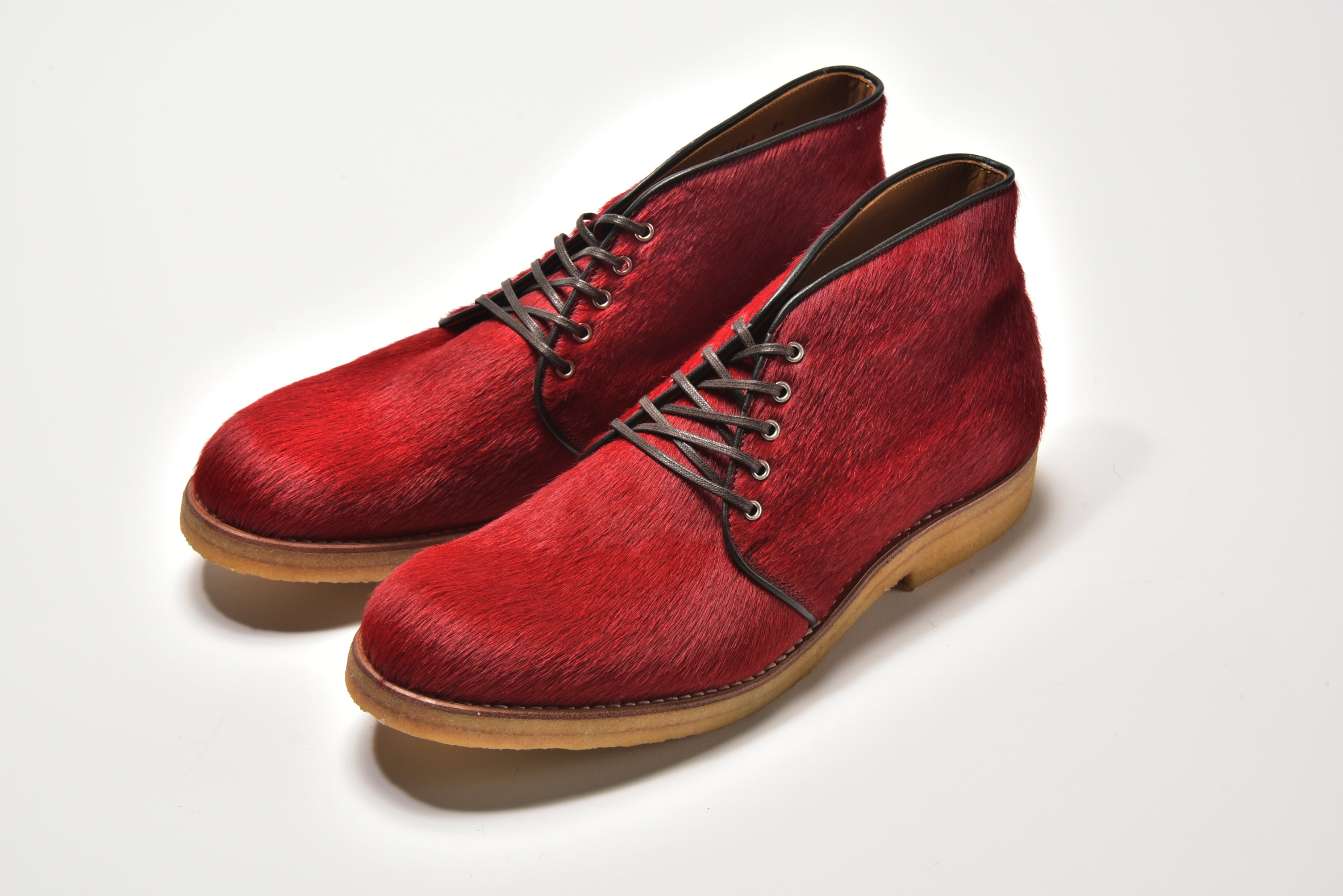 JELADO × RFW Sunny side Chukka boots [Red]