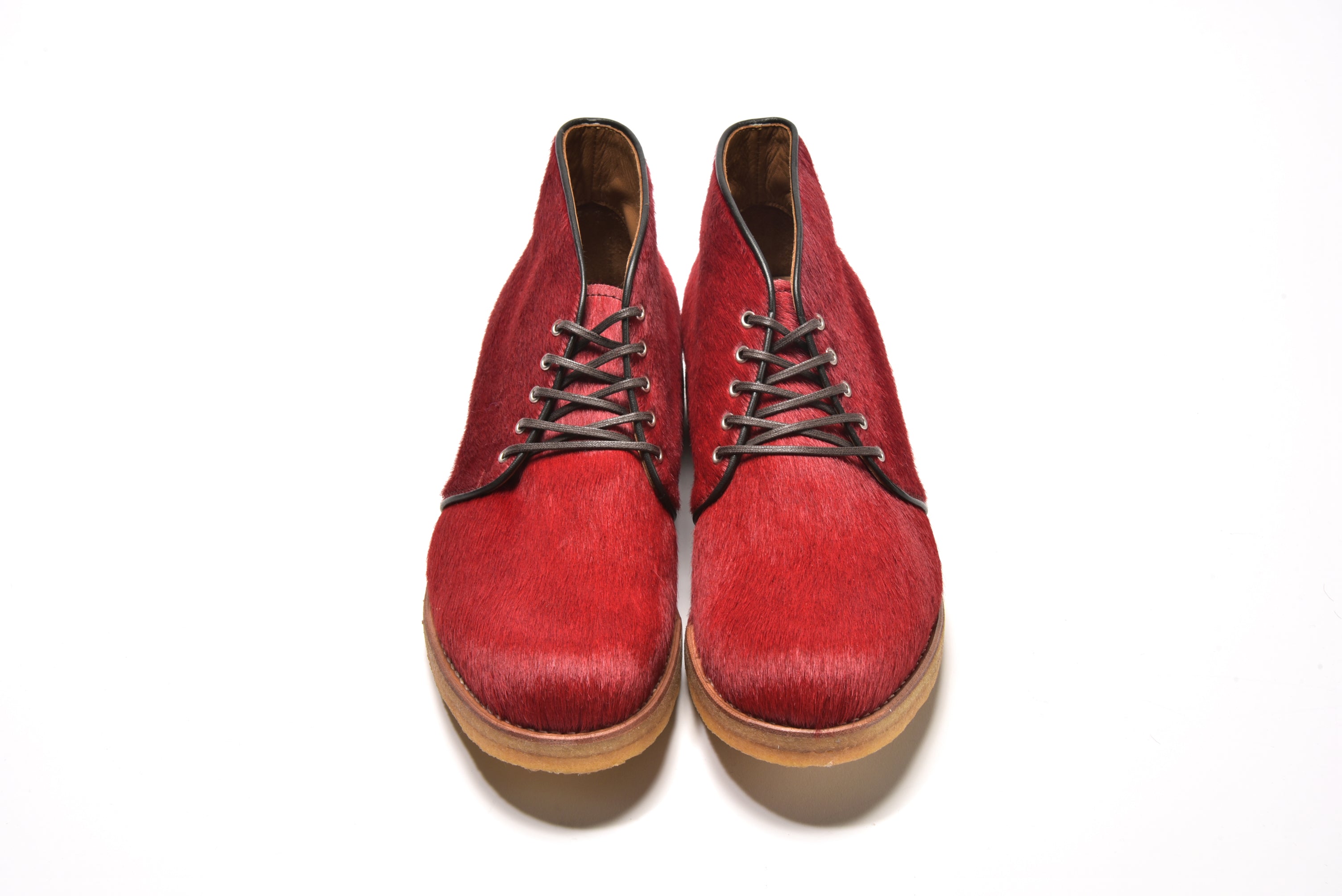 JELADO × RFW Sunny side Chukka boots [Red]