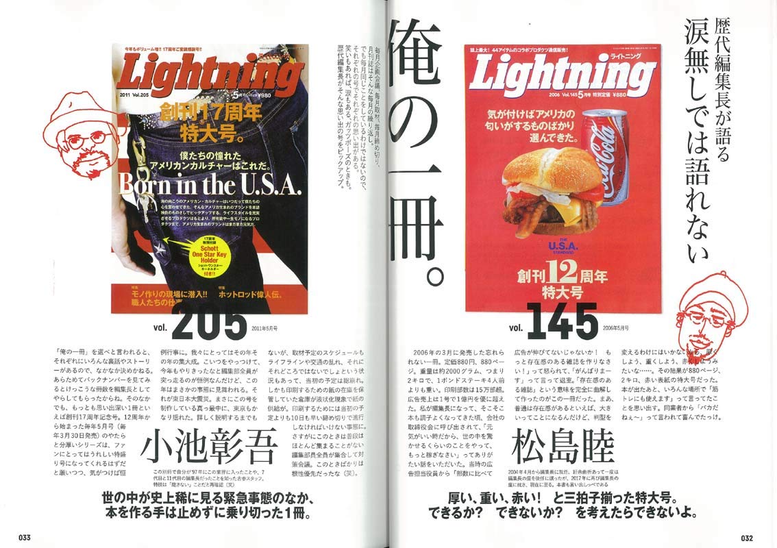 別冊Lightning Vol.203「Lightning 300号 メモリアルBOOK」（2019/3/18発売）｜メンズファッション誌「Lightning」公式オンラインストア