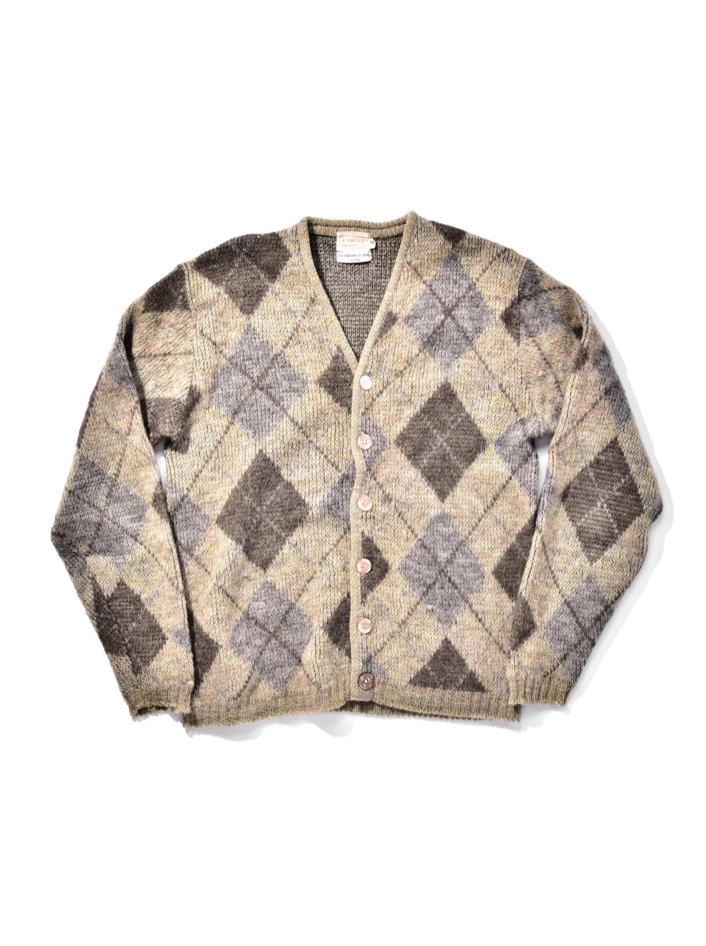 1970s BRENT Mohair Cardigan